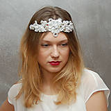 Ozdoby do vlasov - Wedding Lace Collection ... čelenka - 4990599_