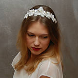 Ozdoby do vlasov - Wedding Lace Collection ... čelenka - 4990601_