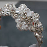 Ozdoby do vlasov - Wedding Lace Collection ... čelenka - 4990603_