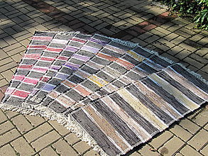 Úžitkový textil - Tkaný koberec 50 x 130cm tradícia - 4998879_