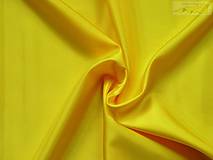Textil - Podšívka polyesterová žltá - 5046695_
