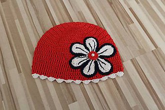 Detské čiapky - červená čiapočka - 5049073_
