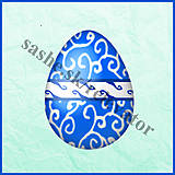 Papiernictvo - Veľkonočné vajíčko (ornamentové - NA ZÁKAZKU) - 5053390_