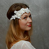 Ozdoby do vlasov - Wedding Lace Collection ... gumička - 5071314_