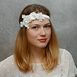 Ozdoby do vlasov - Wedding Lace Collection ... gumička - 5071316_