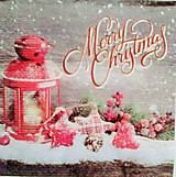 Papier - servítka Merry Christmas malá - 5097140_