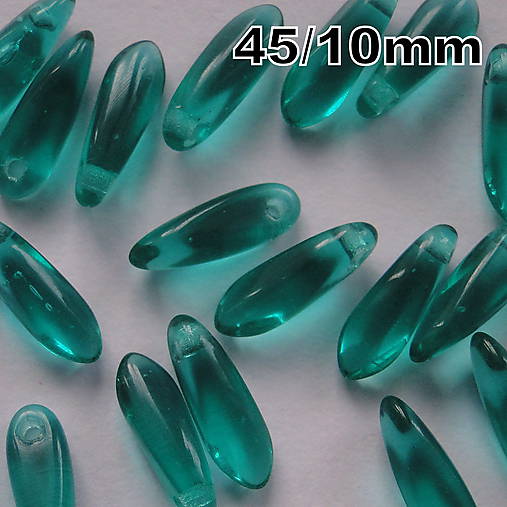 Skl.jazýčky 9,8mm-1ks (45-emerald)