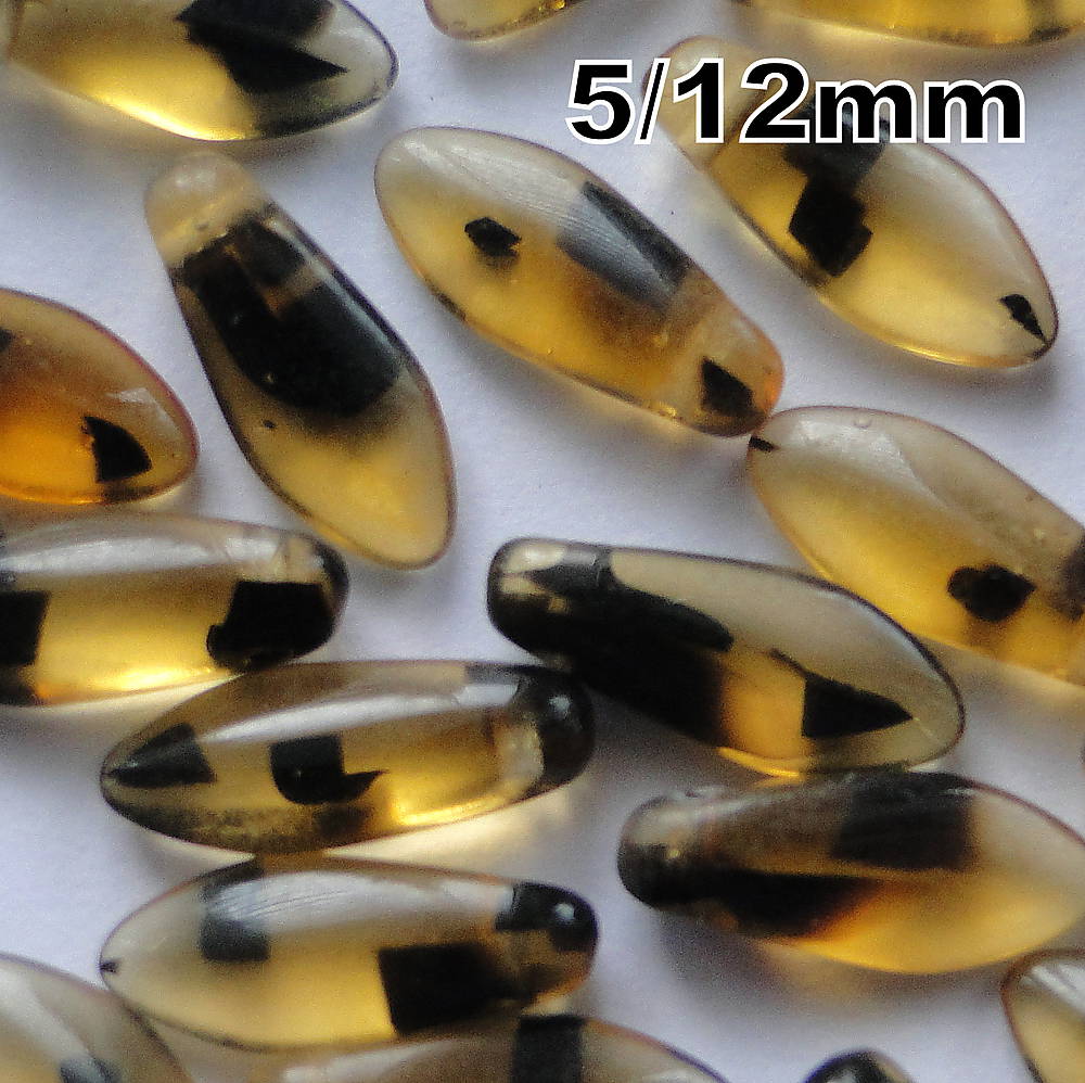 Skl.jazýčky 12mm-1ks (5-topas s prúžkom)