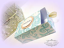 Darčeky pre svadobčanov - Krabička "Pastelová kráska" - 5109578_