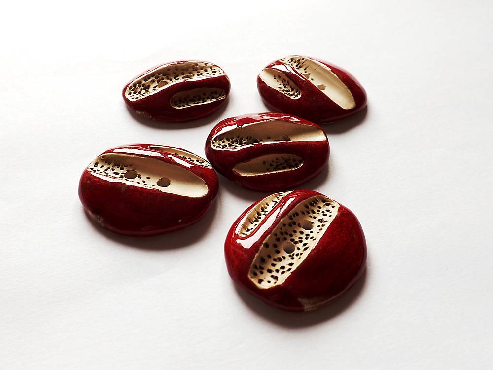 gombíky + náušničky