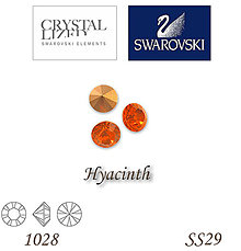 Korálky - SWAROVSKI® ELEMENTS 1028 Xilion Chaton - Hyacinth, SS29, bal.1ks - 5133024_