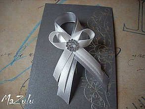Svadobné pierka - svad.pierko veľké šeda♥ivory - 5138855_