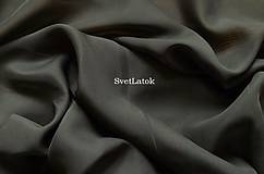 Textil - Šifón čierny - 50 cm - 5155973_