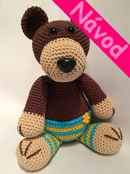 Návody a literatúra - Návod na medvedíka - TEDDY - 5158289_