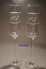 Nádoby - Trinity - svadobné poháre - 2 ks - Akciová cena - 5157311_