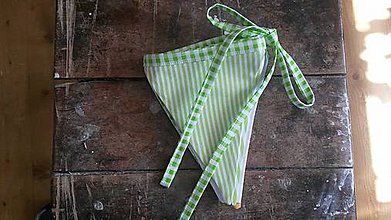 Detský textil - Girlanda zelená. - 5189966_