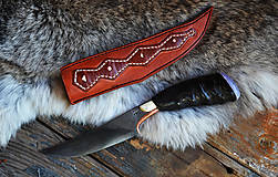 Príbory, varešky, pomôcky - Autorský nôž Warrior - 5187562_