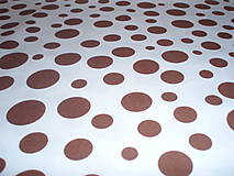 Textil - Bavlna Lolli Dot Cappuccino - 5216250_