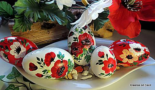 Dekorácie - Husacie s vlčím makom  - 5219713_