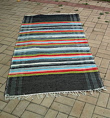 Úžitkový textil - koberec tkaný  100 x 200cm tradičný - 5220811_