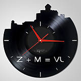 Trencin Castle /Z+M=VL/ - vinylové hodiny na LP