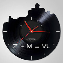 Hodiny - Trencin Castle /Z+M=VL/ - vinylové hodiny na LP - 5230311_