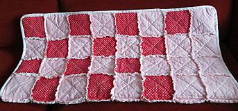 Detský textil - Bavlnená deka pre dievčatko - 5236509_