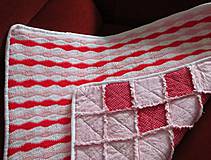 Detský textil - Bavlnená deka pre dievčatko - 5236514_