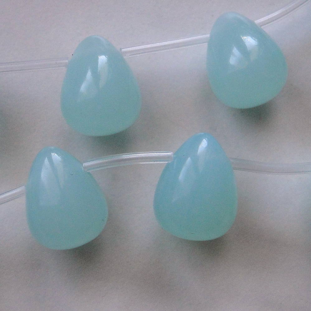 Krištáľ ľad.modrý-1ks (kvapka 12x16mm)