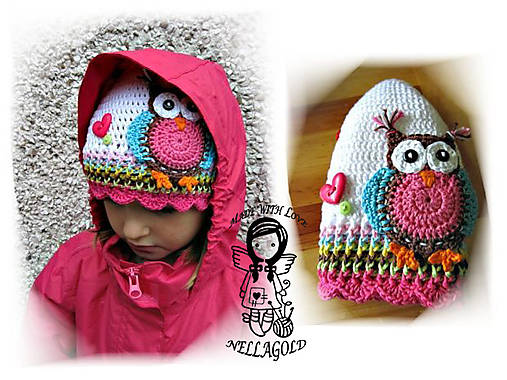 Návody a literatúra - Čepička s Veselou Sovičkou - návod 70 - 5248778_