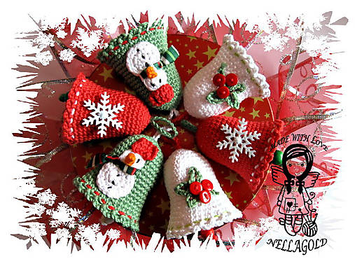 Návody a literatúra - Vianočné Zvončeky - návod 76 - 5248793_