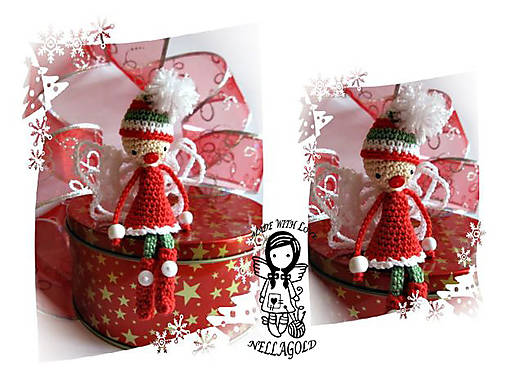 Návody a literatúra - Vianočný Škriatok - návod 75 - 5249009_