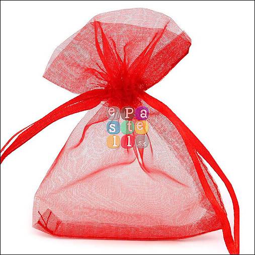 Obalový materiál - (6059) Vrecko z organzy, 70 x 90 mm - 1 ks - 5280657_