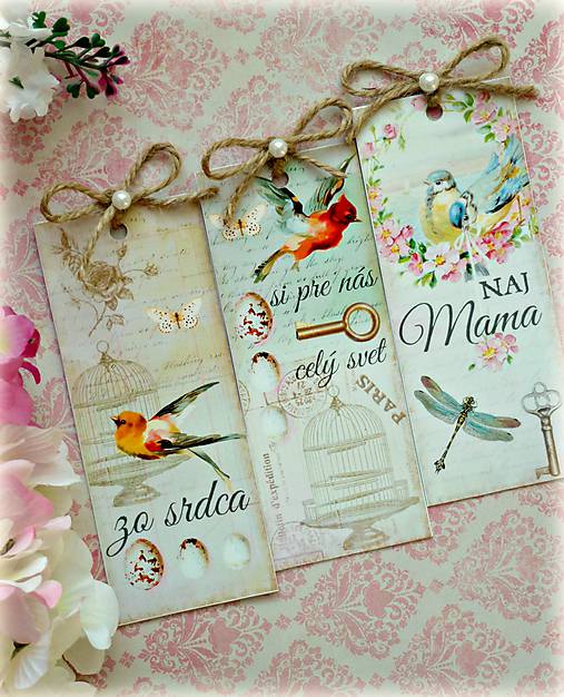 Papiernictvo - Mother's Day záložky - 5300515_