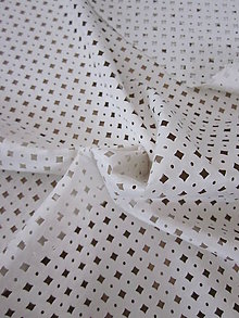Textil - Elastická perforovaná koženka - 5311571_
