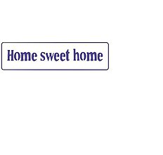 Nástroje - Šablóna PENTART - home sweet home   PNT13081-HM4 - 5325055_