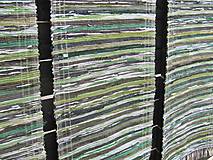 Úžitkový textil - koberec tkaný  70 x 200 cm Zelený - 5327148_