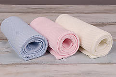 Detský textil - Letná deka pre dievčatko,"Dots",OEKO-TEX® - Ružová - 5334269_