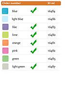 Farby-laky - Akrylová farba fosforová 30 ml - rôzne odtiene  PNT1648_ - 5338806_