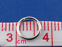 Komponenty - Krúžky 7mm (balíček 50ks) - 5346938_