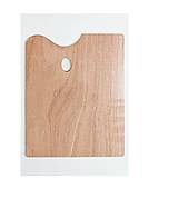 Paleta z dreva - obdĺžniková 20x30   HBBBEL18434