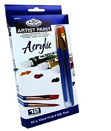 Farby-laky - Akrylové farby ARTIST Paint 12x12ml   RLGACR12 - 5344157_
