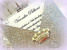 Papiernictvo - Luxusné promočné oznámenie "Kráľovná štúdií" - 5351175_