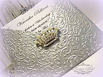 Papiernictvo - Luxusné promočné oznámenie "Kráľovná štúdií" - 5351176_