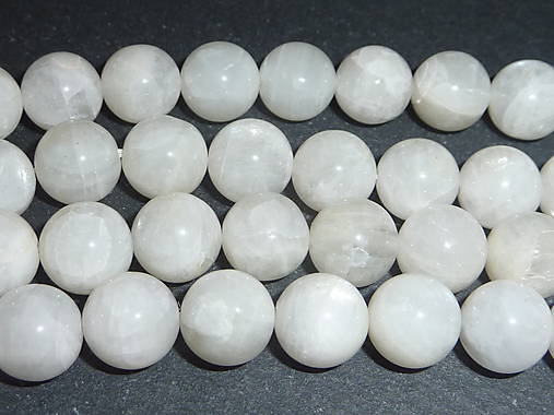 Minerály - Mesačný kameň mliečny 10mm - 5354914_