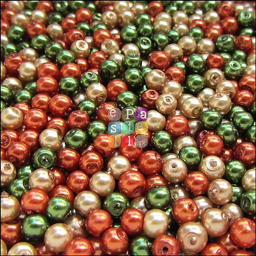  - (5058) Voskované sklenené perly, 4 mm - 10 g - 5358356_