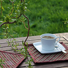 Úžitkový textil - Kávu si dám na zahradě - 5360907_