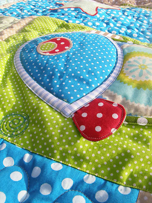 Detský textil - More plné rybiek :) - 5366720_