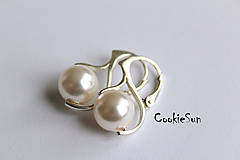 Náušnice - Náušnice Swarovski Pearls White... - 5372733_