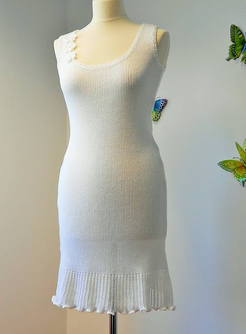  - Biele letné šaty - 5375218_